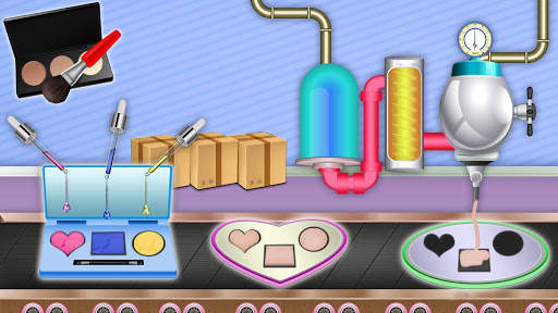Princess Cosmetic Kit Factory: Makeup Maker Game screenshot 1