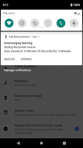 Full Battery Notifier (Free) screenshot 7