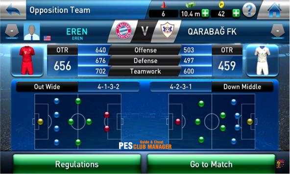 Guide PES Club Manager Pro 4 تصوير الشاشة