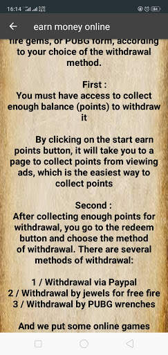 Earn Money - Uc and Free Diamond pass screenshot 3