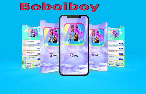 Boboiboy game piano tiles screenshot 1