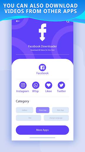 Video Downloader for Facebook : video saver screenshot 6