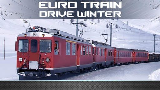 Euro train Drive Winter screenshot 1