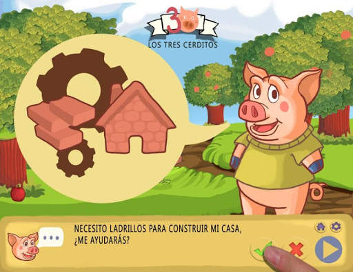 Three Little Pigs Interactive Short Story screenshot 3
