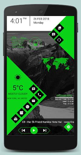 Angle Launcher - App lock, Hide App, HD wallpaper screenshot 14