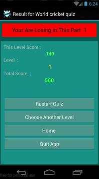 World Cricket Quiz 300 screenshot 7