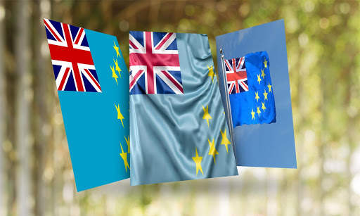 Tuvalu Flag Wallpaper screenshot 2