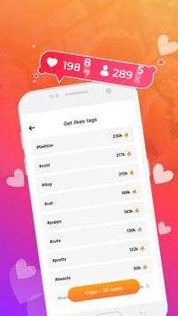 Likes for Likes & Instagram Hashtag for Follower screenshot 3