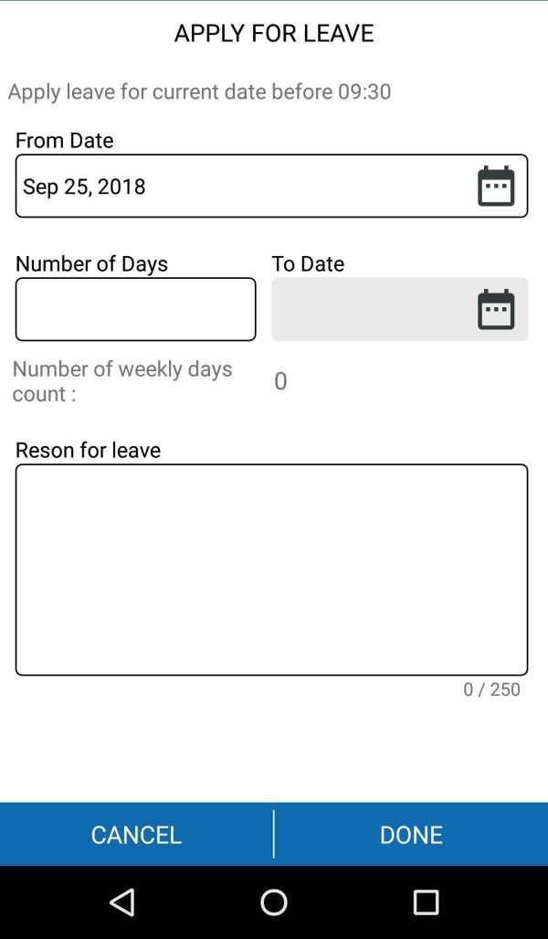 Haajri - Attendance App screenshot 4