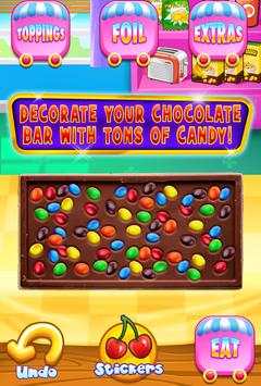 Chocolate Candy Bar Maker FREE screenshot 2