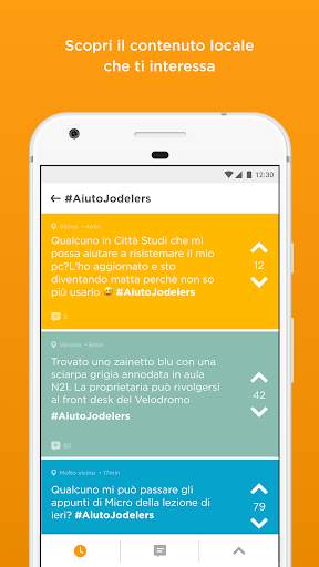 Jodel - La Comunitá Iperlocale screenshot 5