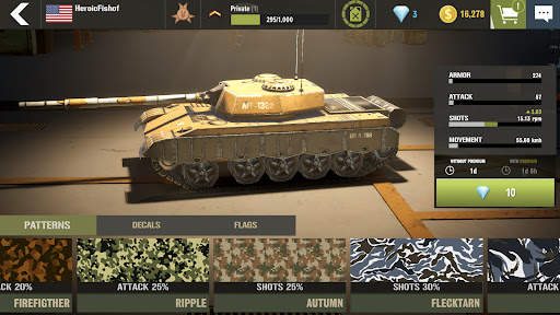 War Machines：Tanks Battle Game screenshot 4
