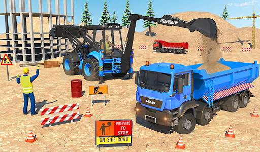 Mobil Pasir Game Truk bawa screenshot 11
