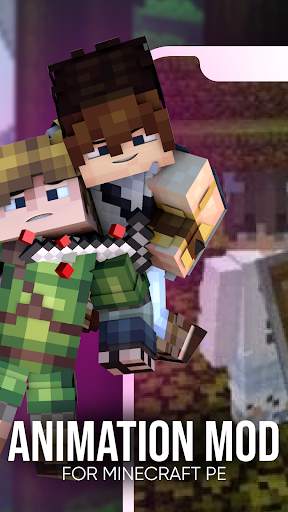 Animation Mod for Minecraft PE screenshot 1