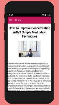 How to Improve Concentration скриншот 3