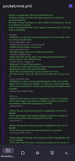 PocketServer for PocketMine-MP screenshot 6