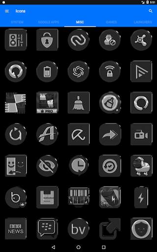 Grayscale Icon Pack screenshot 21