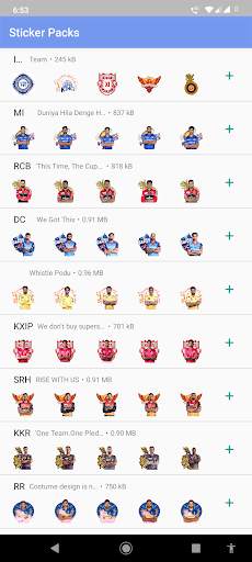 IPL Stickers screenshot 1