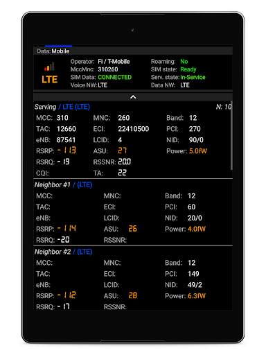 Network Cell Info Lite & Wifi screenshot 18