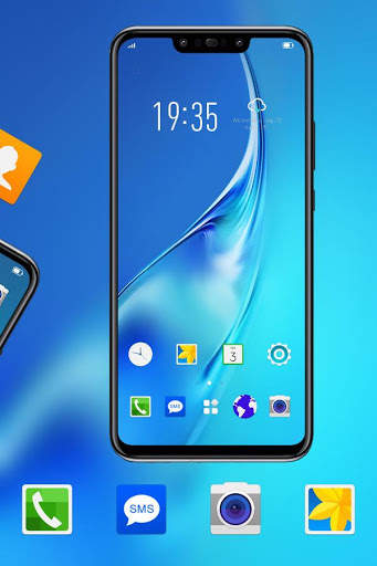 Theme for Galaxy J3 Pro Transparent glass screenshot 3