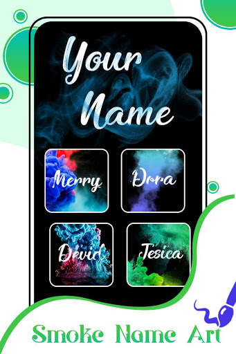 Smoke Name Art Maker: Smoke Effect screenshot 1