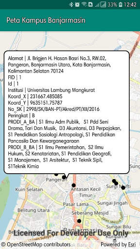 Peta Kampus Banjarmasin screenshot 1