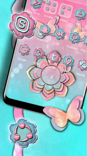 Echeveria Flower Launcher Theme screenshot 4