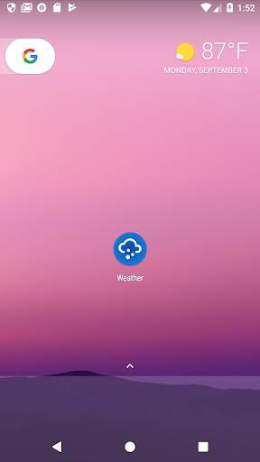 Weather Launcher screenshot 1