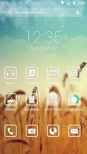 أحلام-APUS Launcher theme 1 تصوير الشاشة