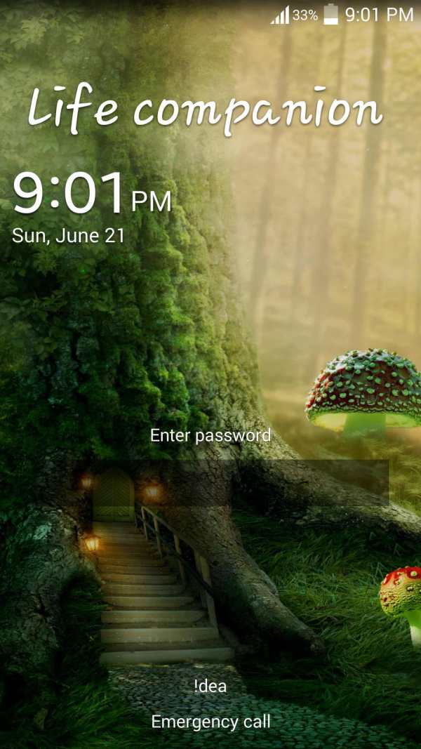 Fireflies Jungle LWP for G, S6 screenshot 2