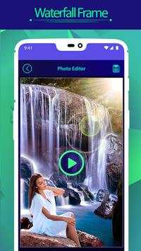 Live Waterfall Photo Frames - PhotoVideo Editor скриншот 5
