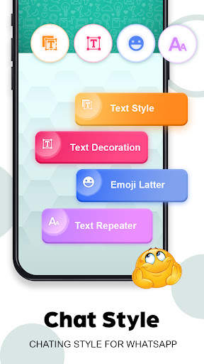 Chat Style - Stylish Fonts & Keyboard for WhatsApp screenshot 1