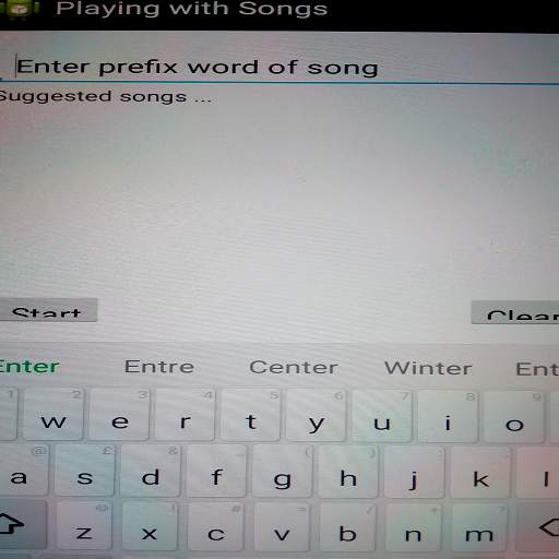 Playing with Songs(Antakshari) screenshot 1