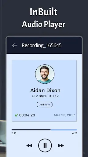 Automatic Call Recorder ACR 3 تصوير الشاشة