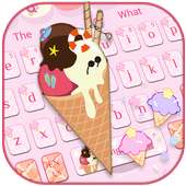 Sweet Ice Cream Keyboard on 9Apps