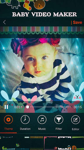 Baby Video Maker screenshot 1