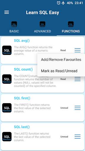 SQL Offline Tutorial & Interview Questions screenshot 7