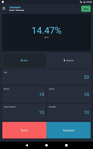 Plixi - Fat calculator screenshot 9