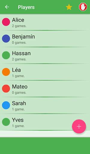 Score sheet 5 تصوير الشاشة