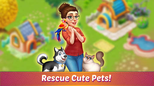 Solitaire Pet Haven - Relaxing Tripeaks Game screenshot 4