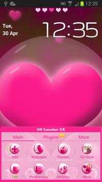 Hearts Theme for GO Launcher screenshot 2