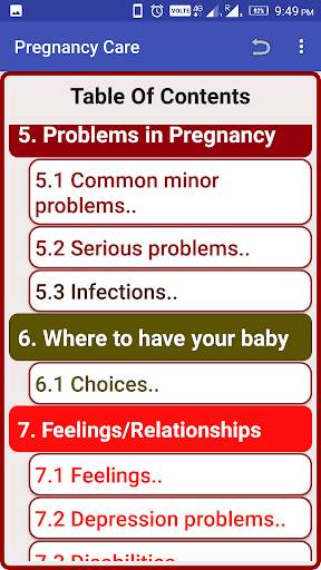 Pregnancy Care screenshot 3