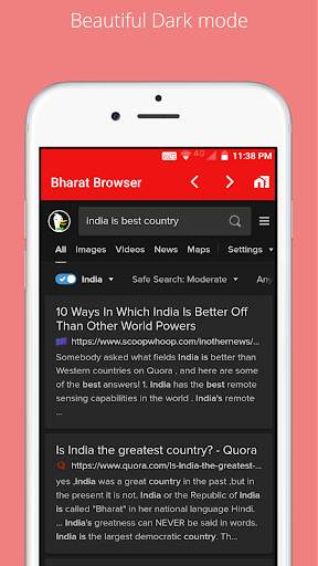 Indian Browser - Fastest & Private browser screenshot 5