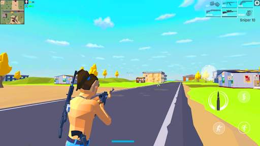 Polygon Shooting Free fire Fightnight Battleroyale screenshot 3