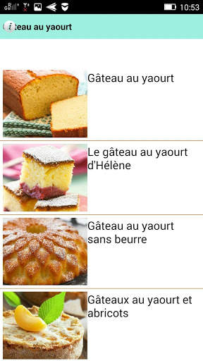 Gâteau au yaourt screenshot 1