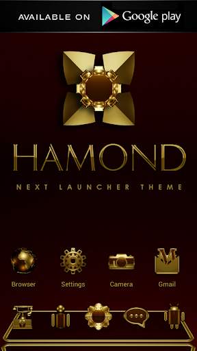 Smart Launcher theme HAMOND screenshot 8
