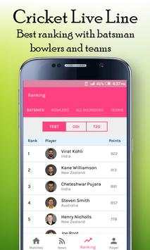 Worldcup Cricket Live Line screenshot 3