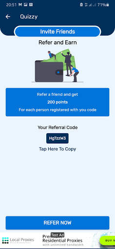 Quizzy - Answer Questions and Earn Money स्क्रीनशॉट 5