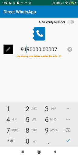 Direct Chat For WhatsApp screenshot 5