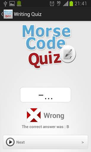 Morse Code Quiz screenshot 5